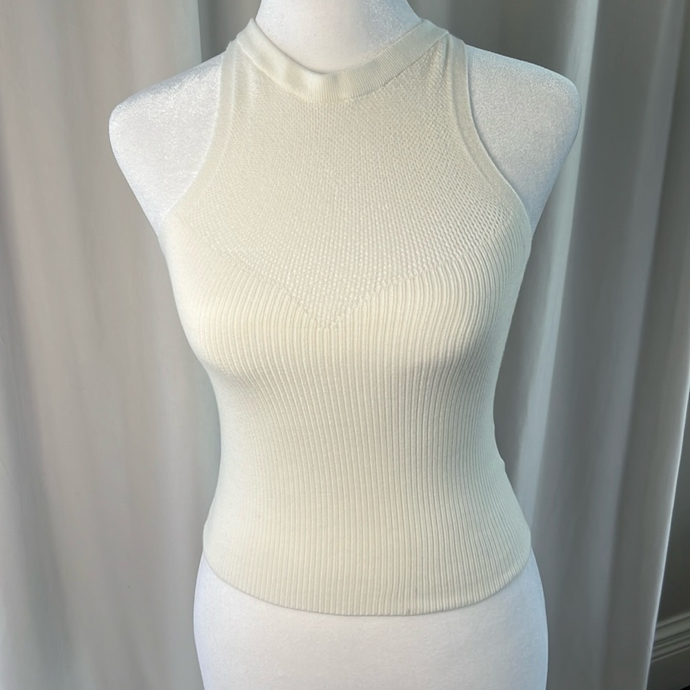 Express Body Contorting Knit Tank - Picture 2 of 3